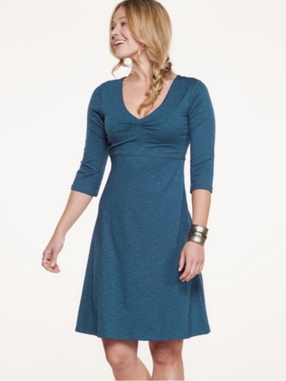 Toad & Co | Rosalinda Tencel Organic Cotton 3/4 Sleeve Dress